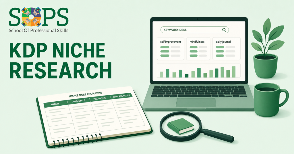 Amazon KDP niche research method for beginners