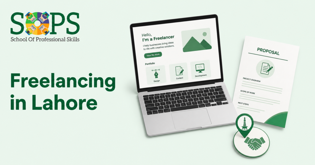 Freelancing in Lahore portfolio and first-client roadmap
