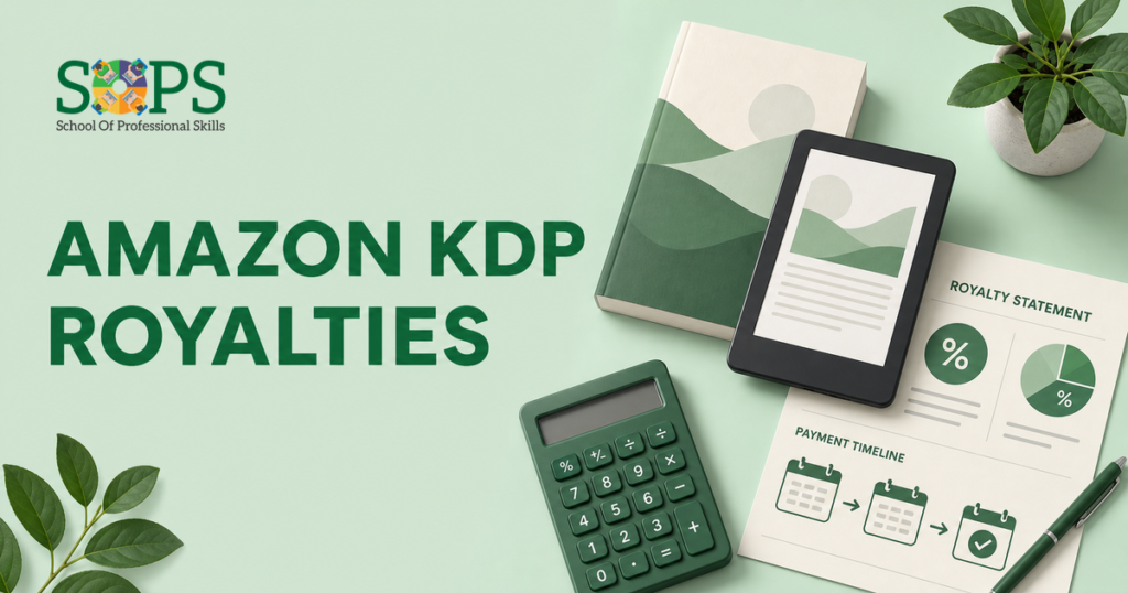 Amazon KDP royalties rates and payment timing illustration