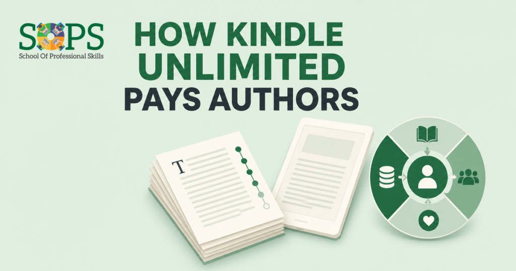 How does Kindle Unlimited pay authors — KENP page reads and royalty reporting